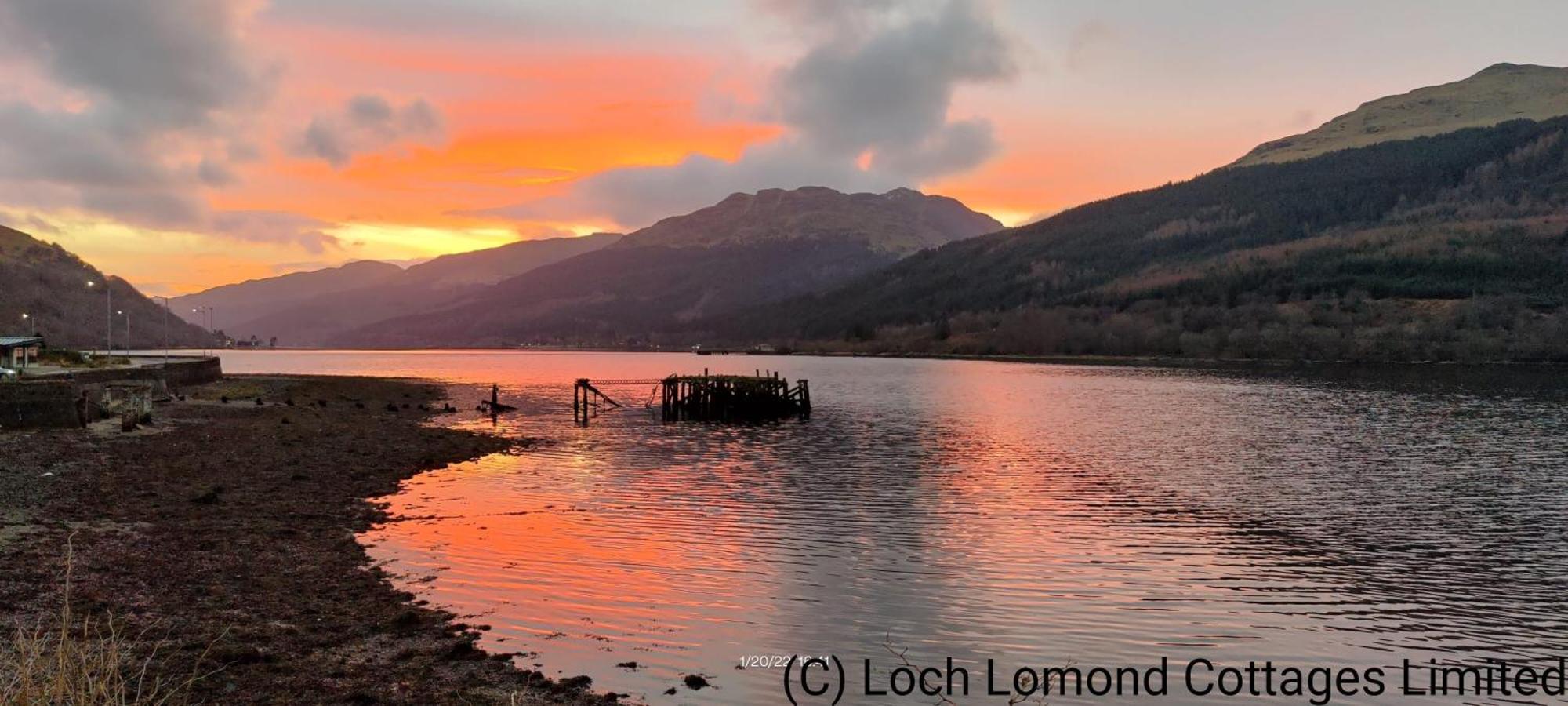 Ben Reoch Cottage - Loch Lomond And Arrochar Alps Tarbet Bilik gambar